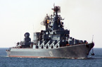 俄黑海舰队编队前往地中海
