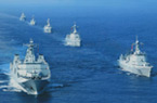 中国海军西太平洋实弹训练