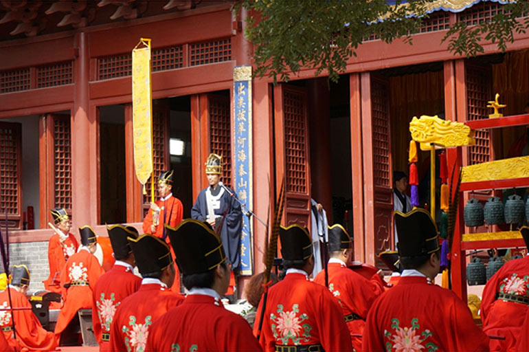 祭拜孔子释奠礼