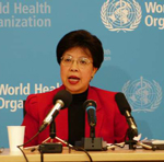 2006年11月9日，曾任香港特区政府卫生署长的陈冯富珍，经中国政府提名获选世界卫生组织总干事。