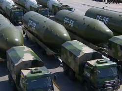 核导弹第二方队 受阅武器是东风-5乙洲际战略核导弹