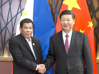 習近平會見菲律賓總統