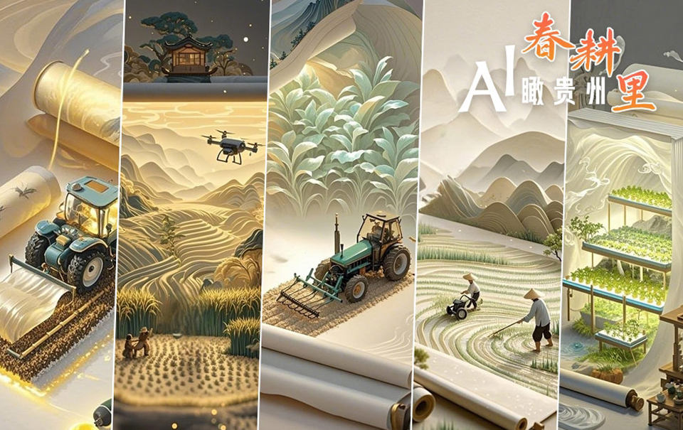 AI瞰贵州｜绘出黔地春耕传承与创新