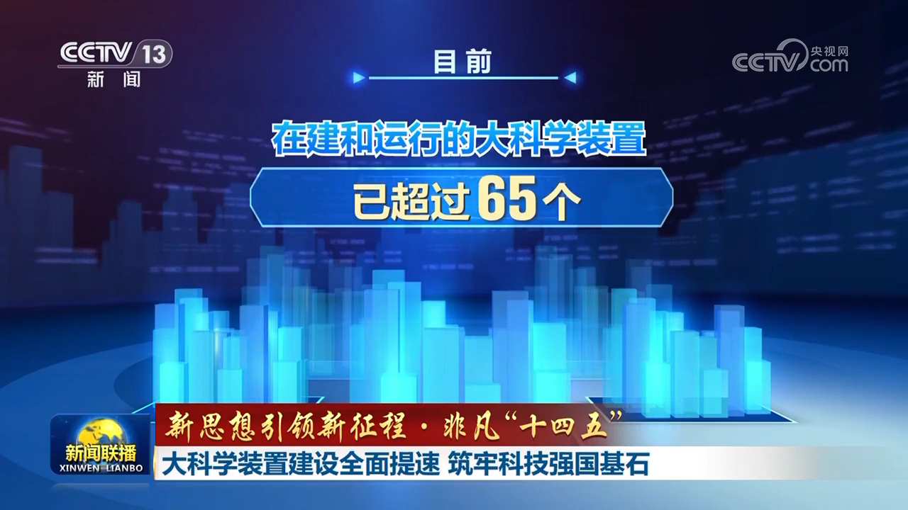 【新思想引領新征程·非凡“十四五”】大科學裝置建設全面提速 筑牢科技強國基石