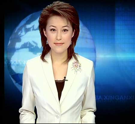 晗喆:非一般新闻<em>主播</em>--视听天下--人民网