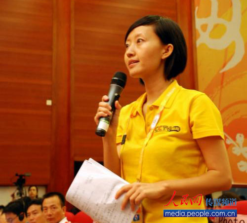 名嘴柴静:独特视角看奥运